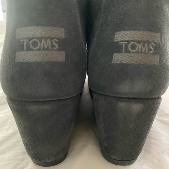 NWT Tom’s Grey Ankle Booties 7.5 - Picture 5 of 6